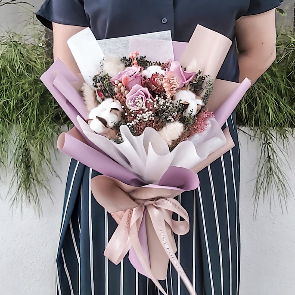 Preserved Flowers Bouquets & Dried Flowers