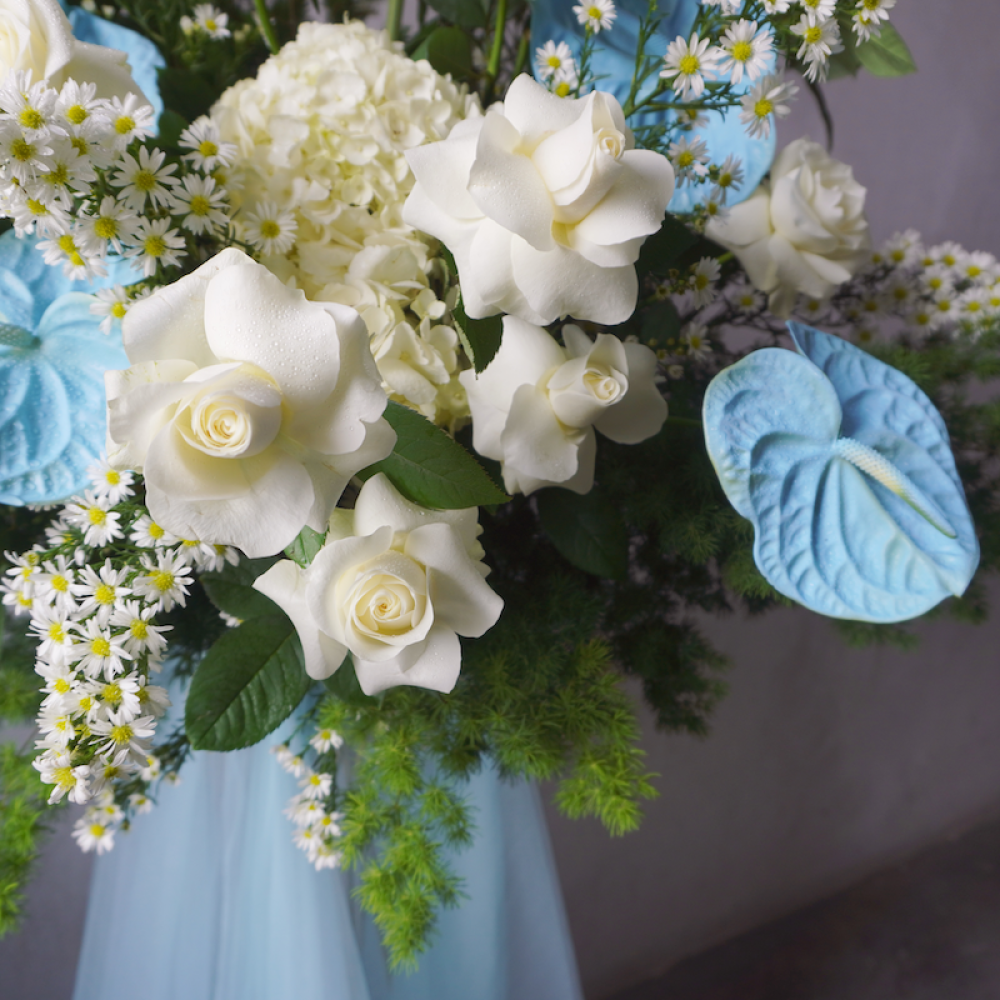 Condolence Flower Stands and Funeral Wreaths