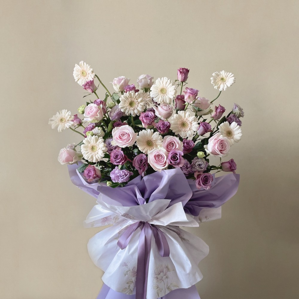 Congratulatory Flower Stands for Grand Openings