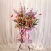 Congratulatory Flower Stands for Grand Openings