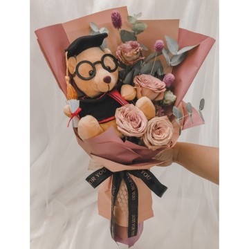 Graduation Bear Bouquet