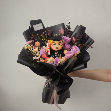 Graduation Bear Bouquet III