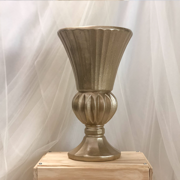Gold trophy vase