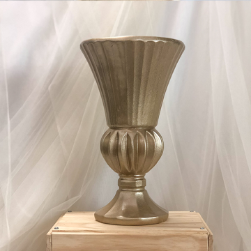 Gold trophy vase