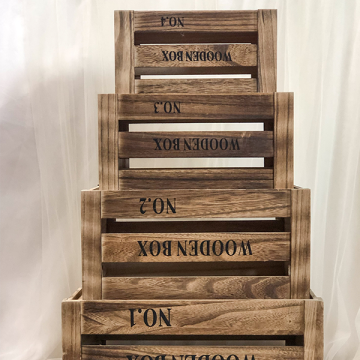 Wooden crates