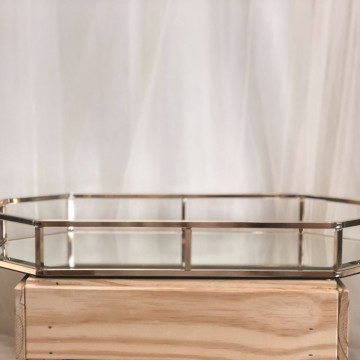 Elegant Mirror Tray