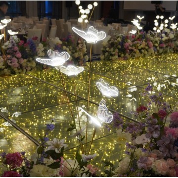 Butterfly Lights Aisle Decor