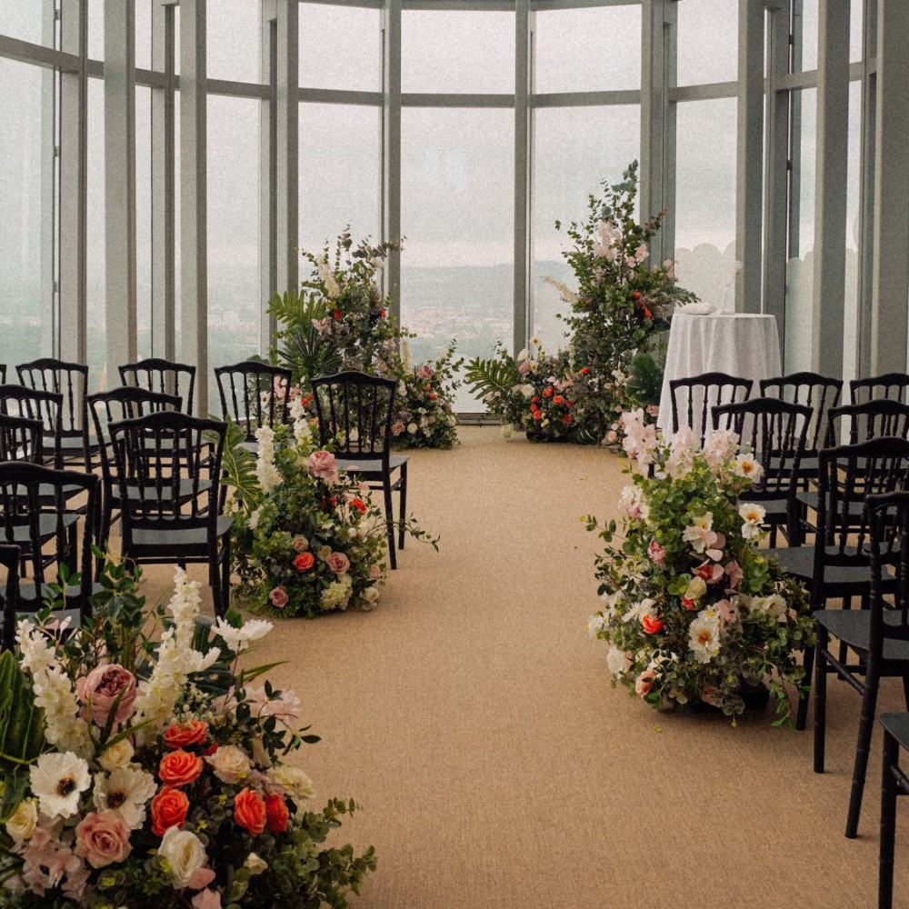 Reception Table Styling