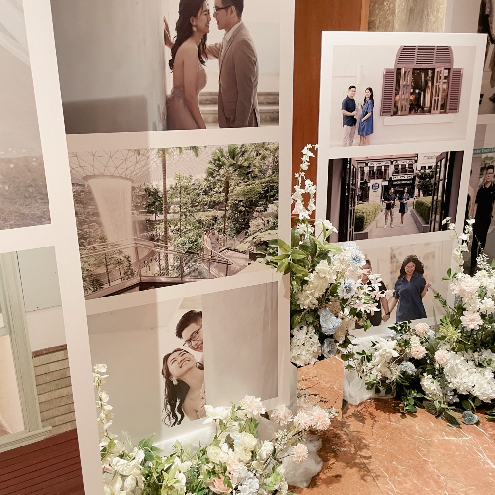 Reception Table Styling