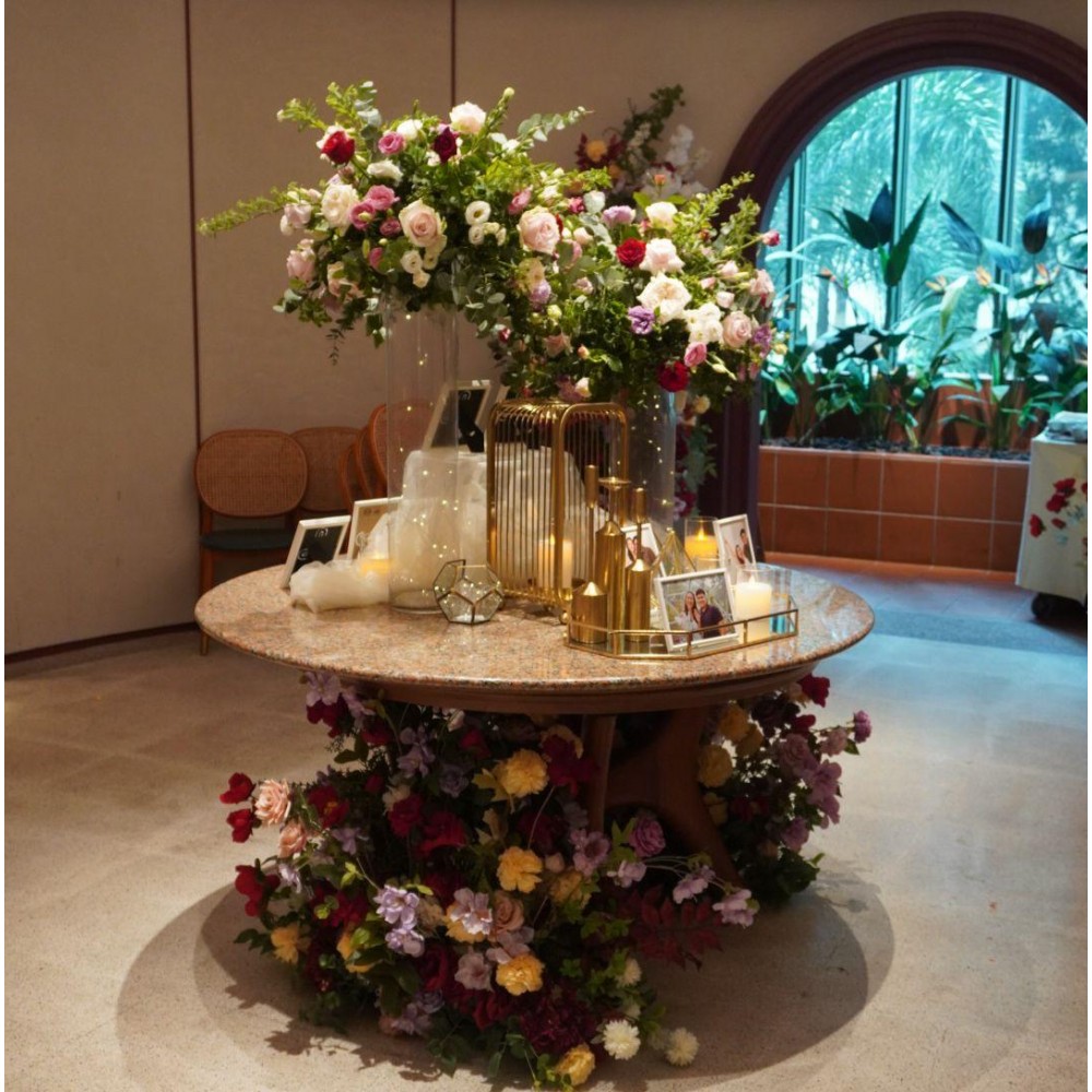 Reception Table Styling