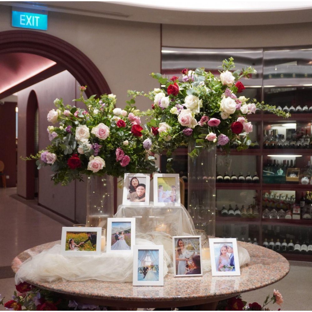 Reception Table Styling