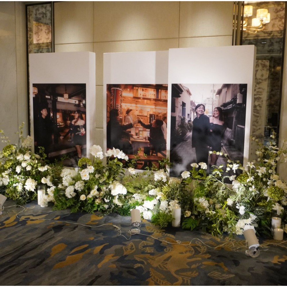 Photo Table Styling