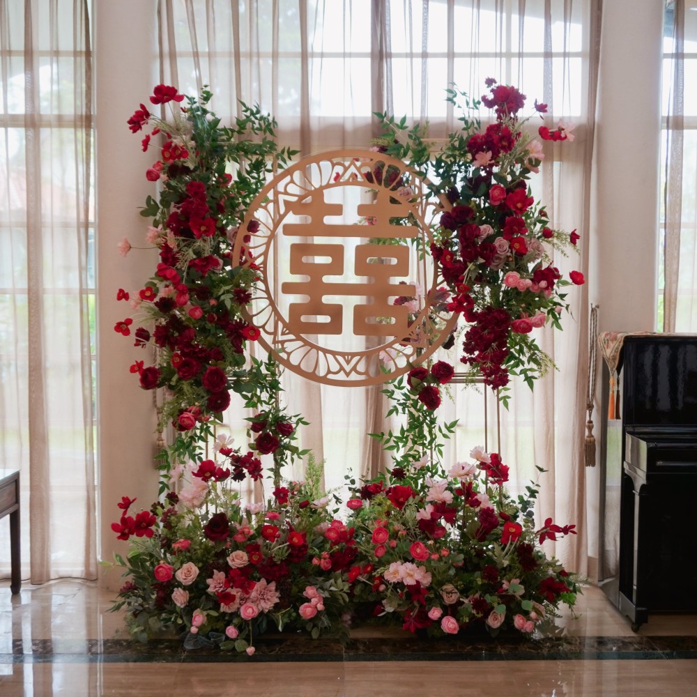 Reception Table Styling