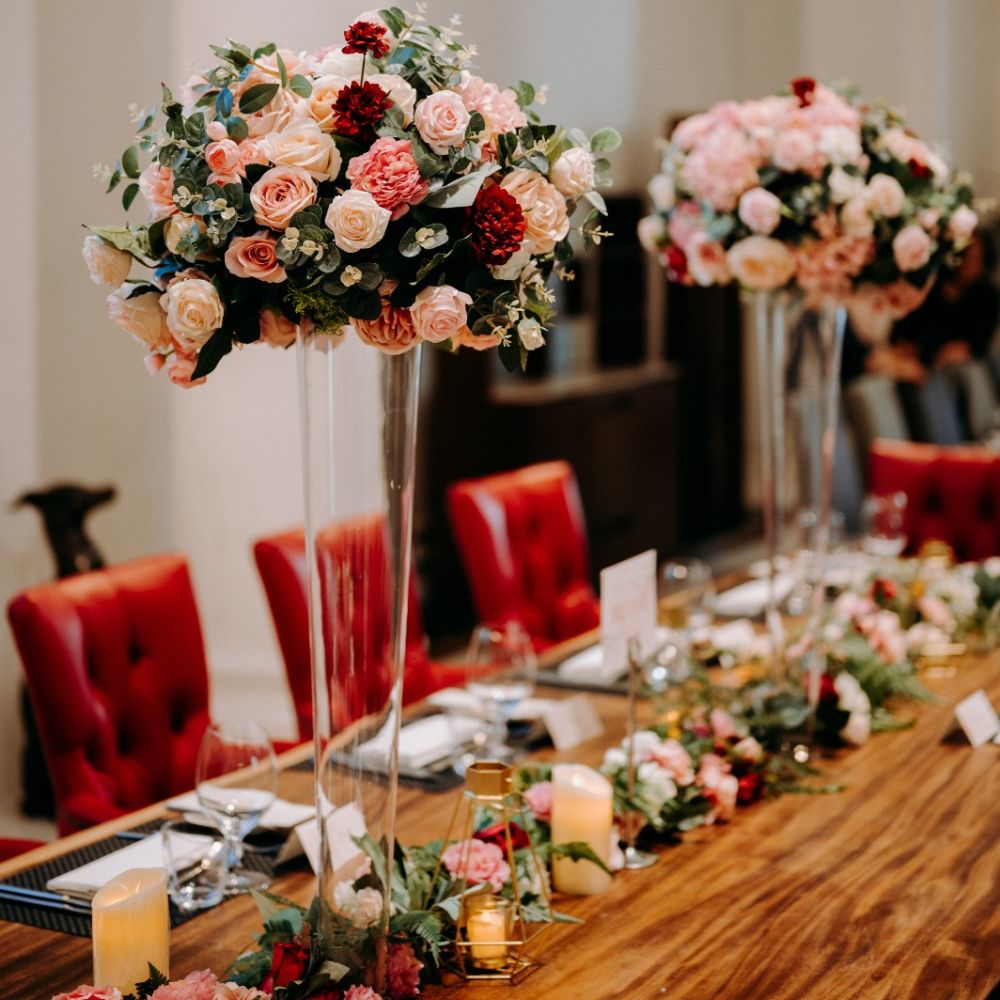 Reception Table Styling