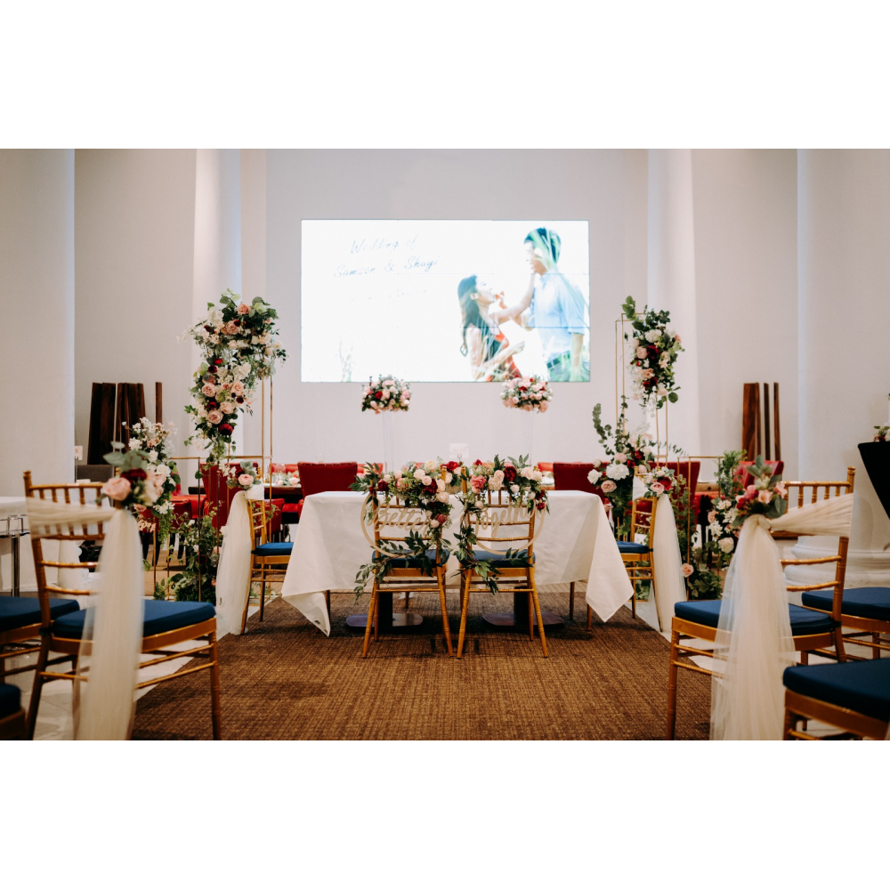 Reception Table Styling