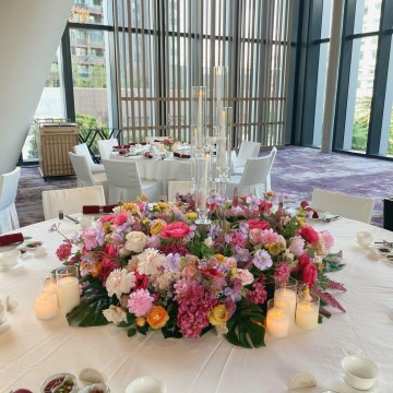 Candlelit Centrepiece