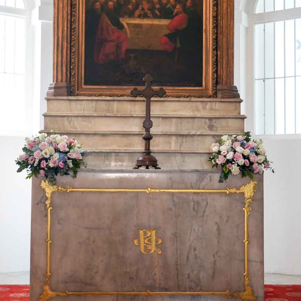 Church Decoration for Wedding
