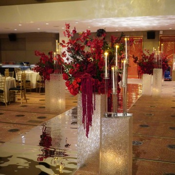 Frosted Aisle Stands