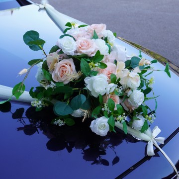 Wedding Car Decoration Singapore - Wedding Car Flowers