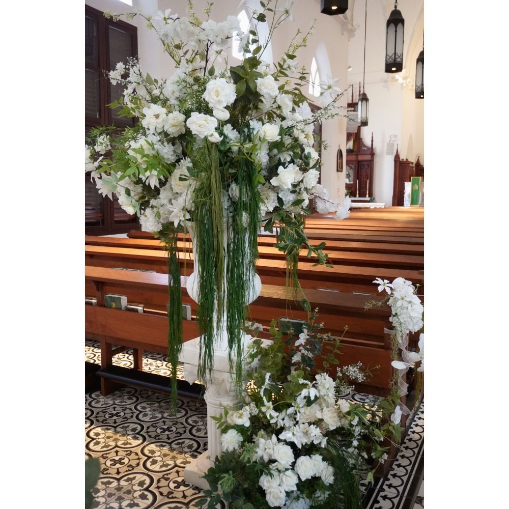 Church Decoration for Wedding