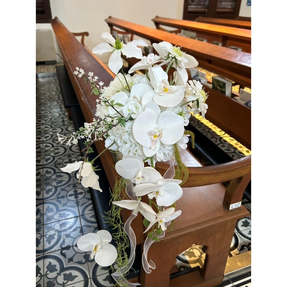 Church Decoration for Wedding