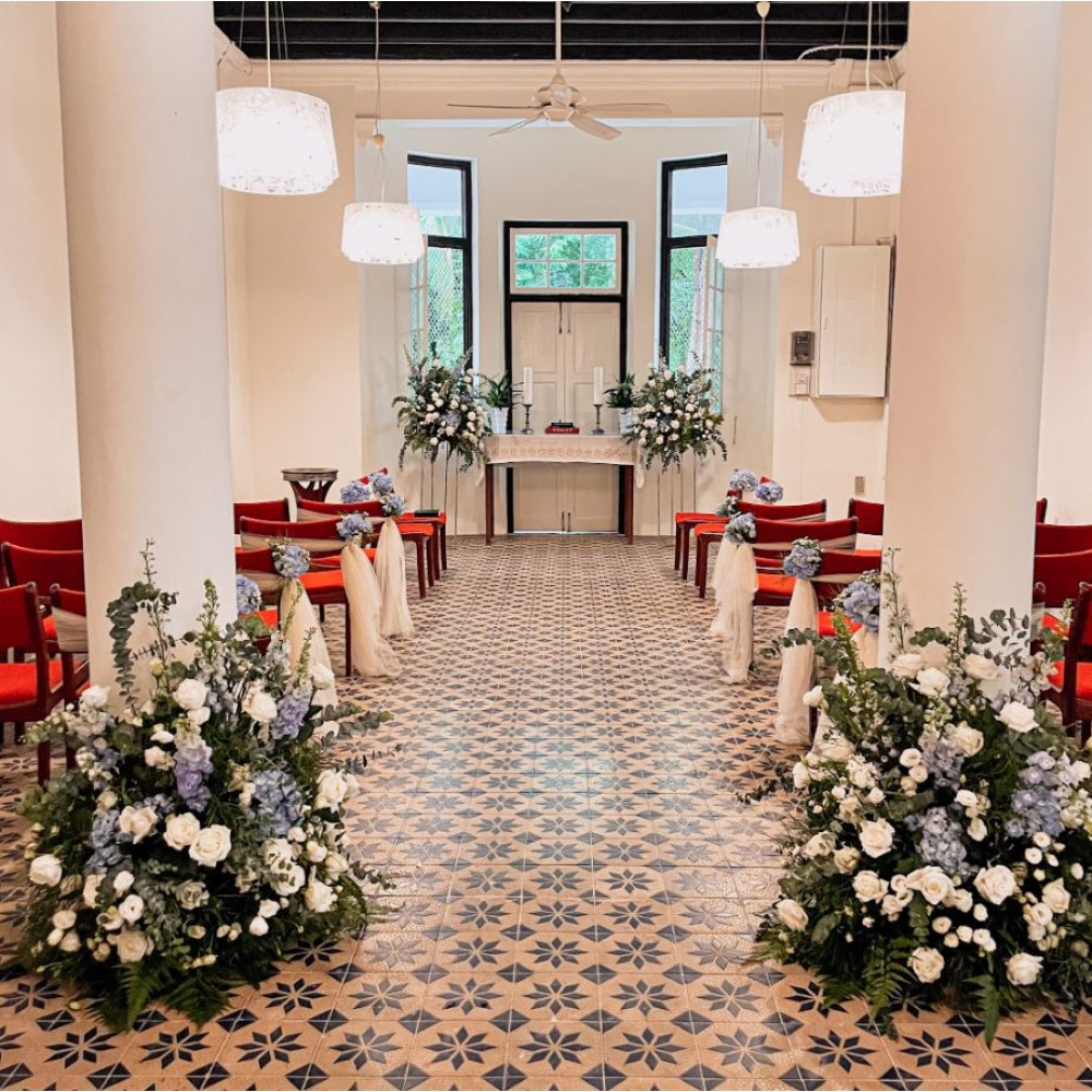 Church Decoration for Wedding