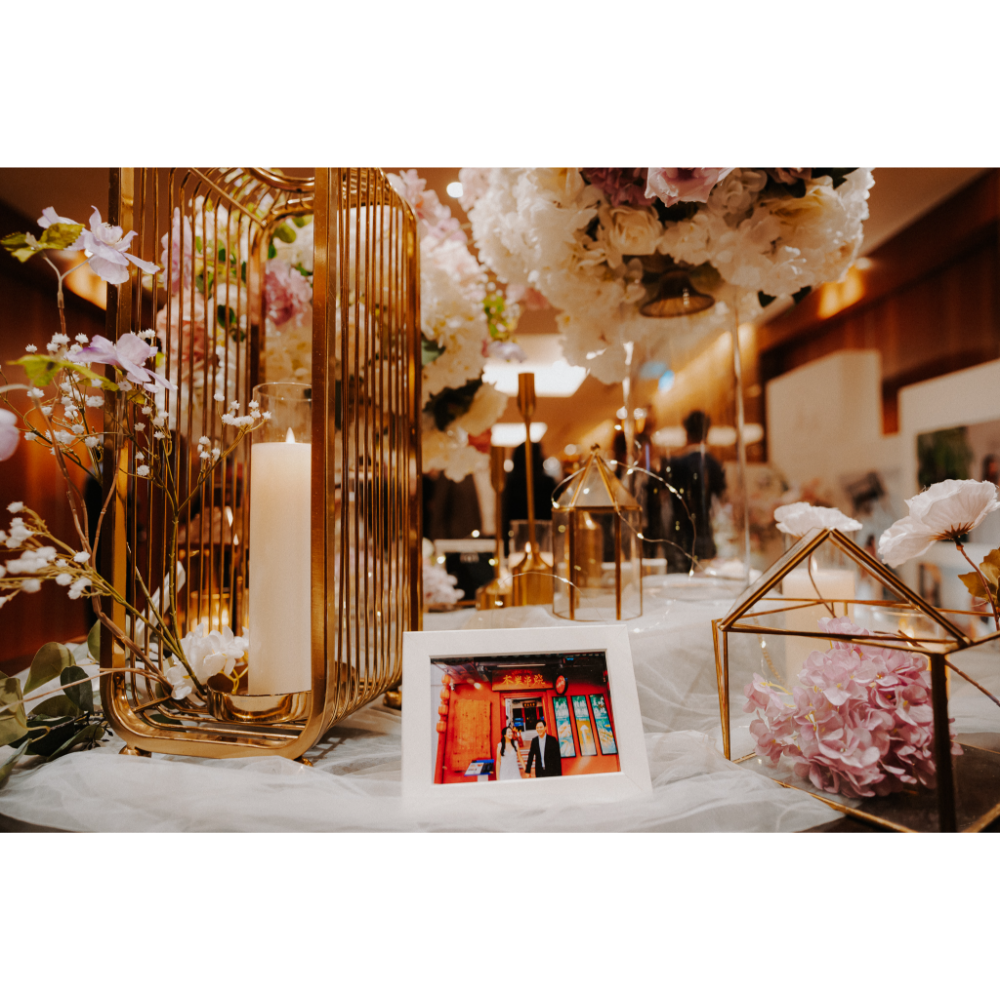 Reception Table Styling