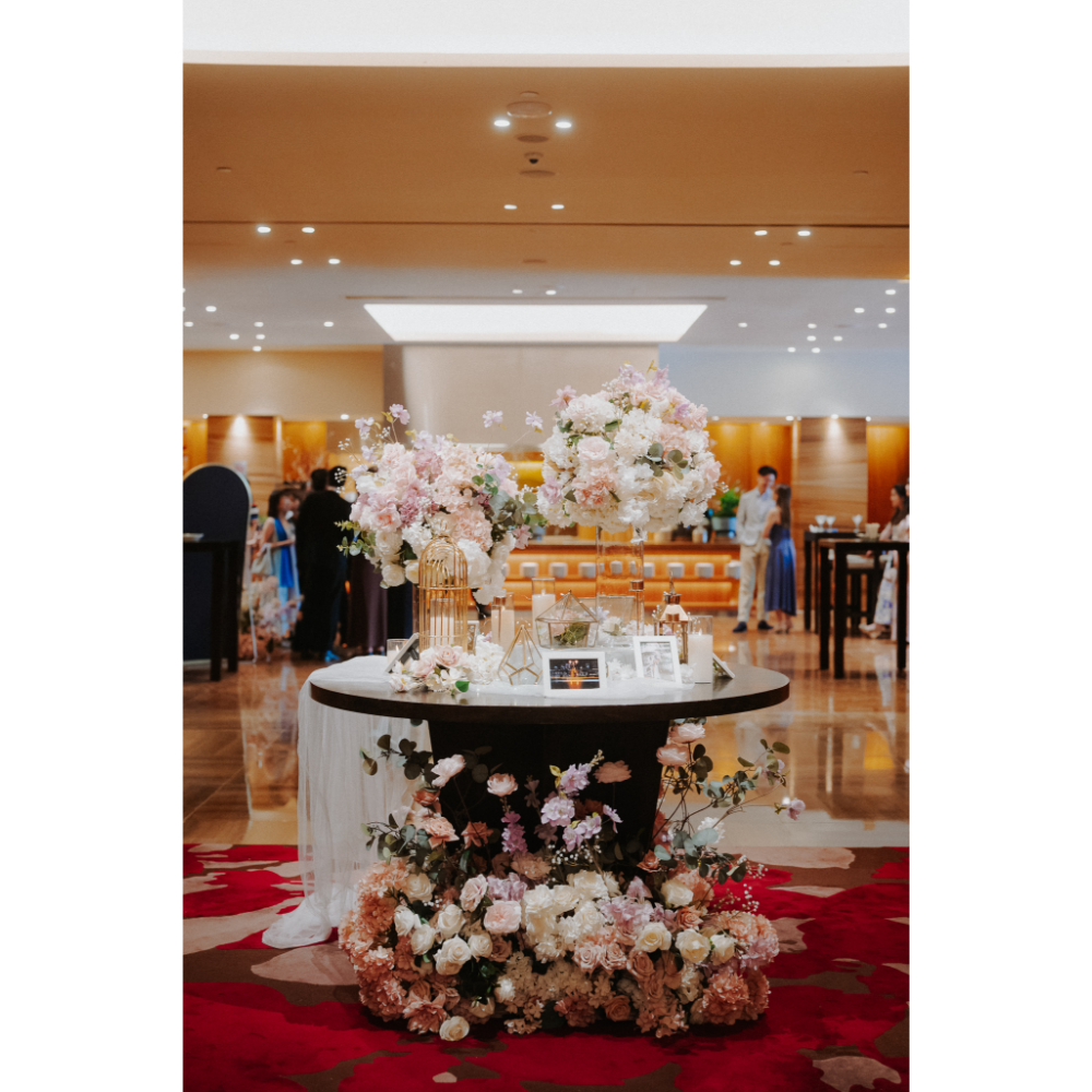 Reception Table Styling