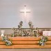 Church Decoration for Wedding