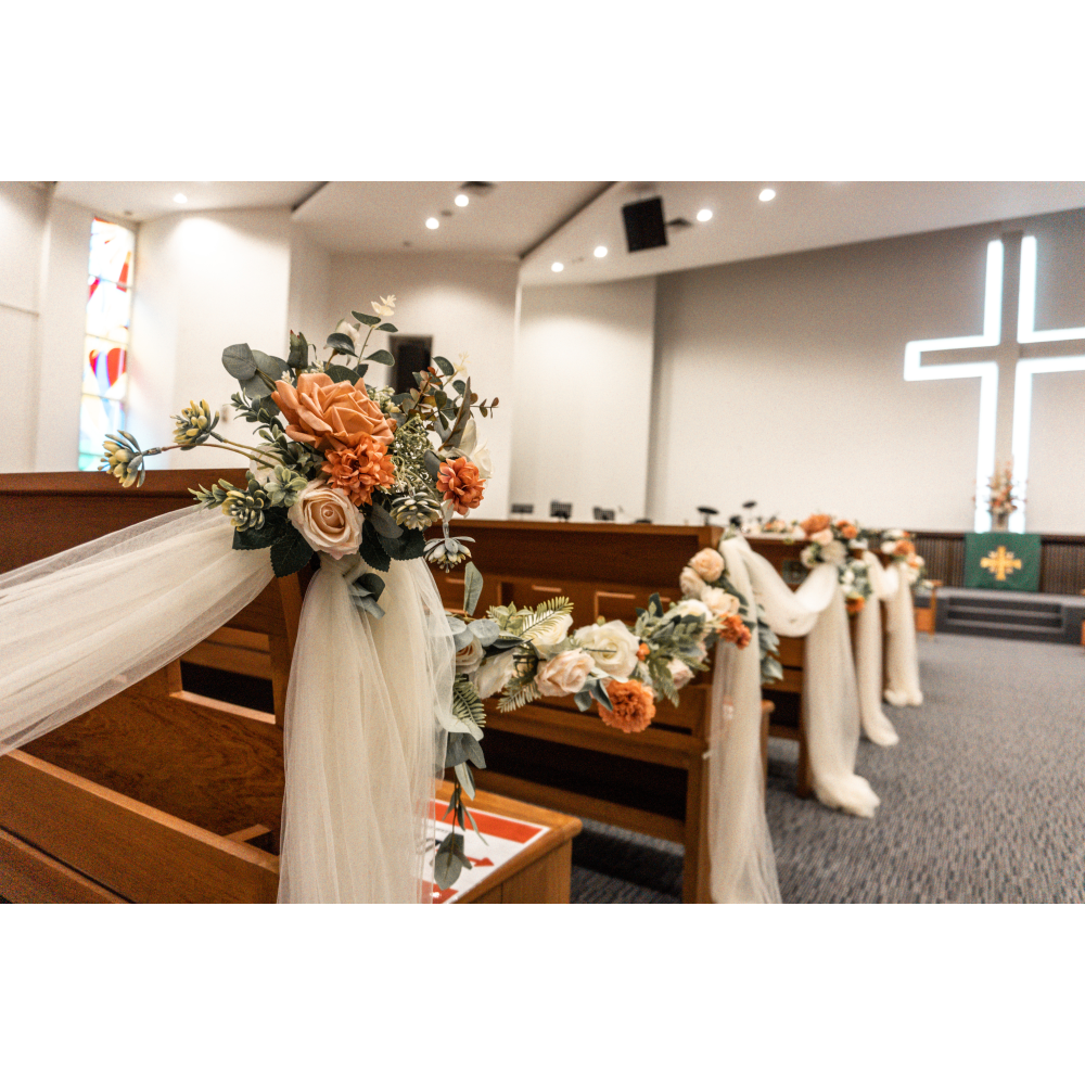 Church Decoration for Wedding