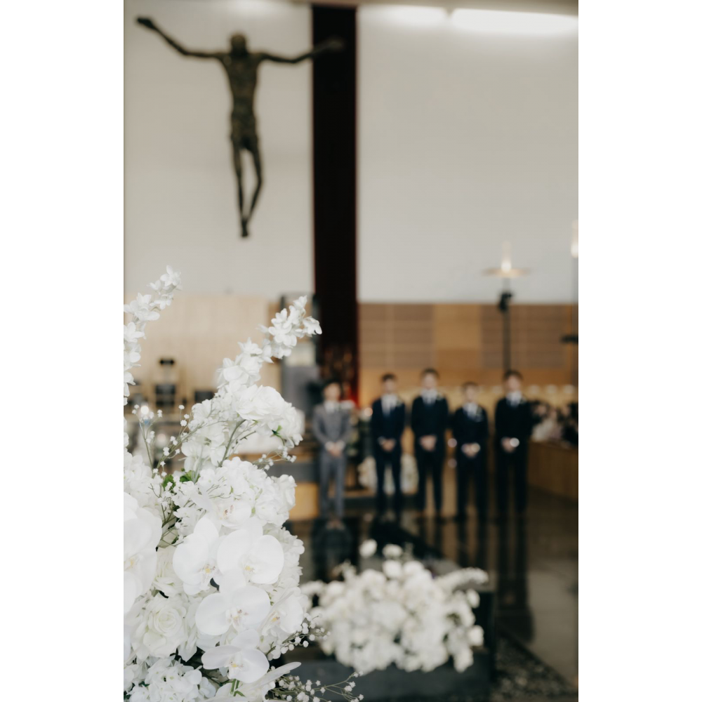 Church Decoration for Wedding