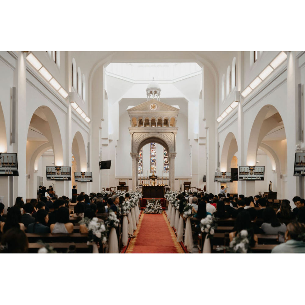 Church Decoration for Wedding