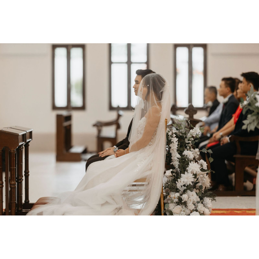 Church Decoration for Wedding