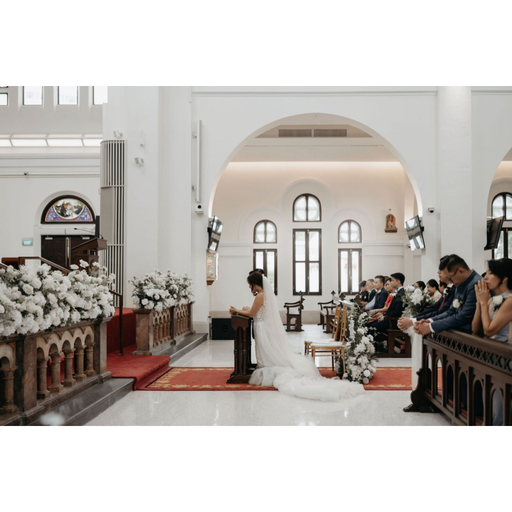 Church Decoration for Wedding