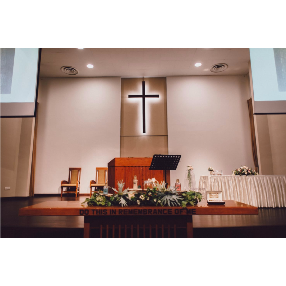Church Decoration for Wedding