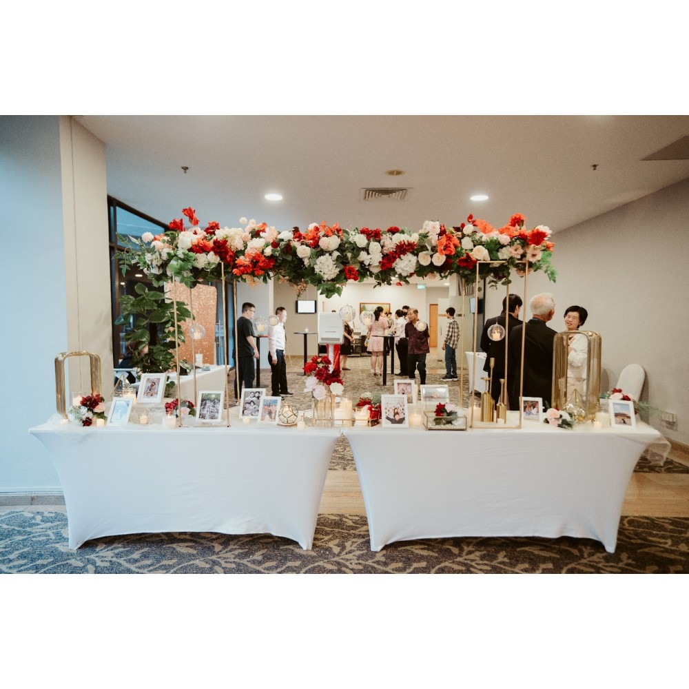 Reception Table Styling