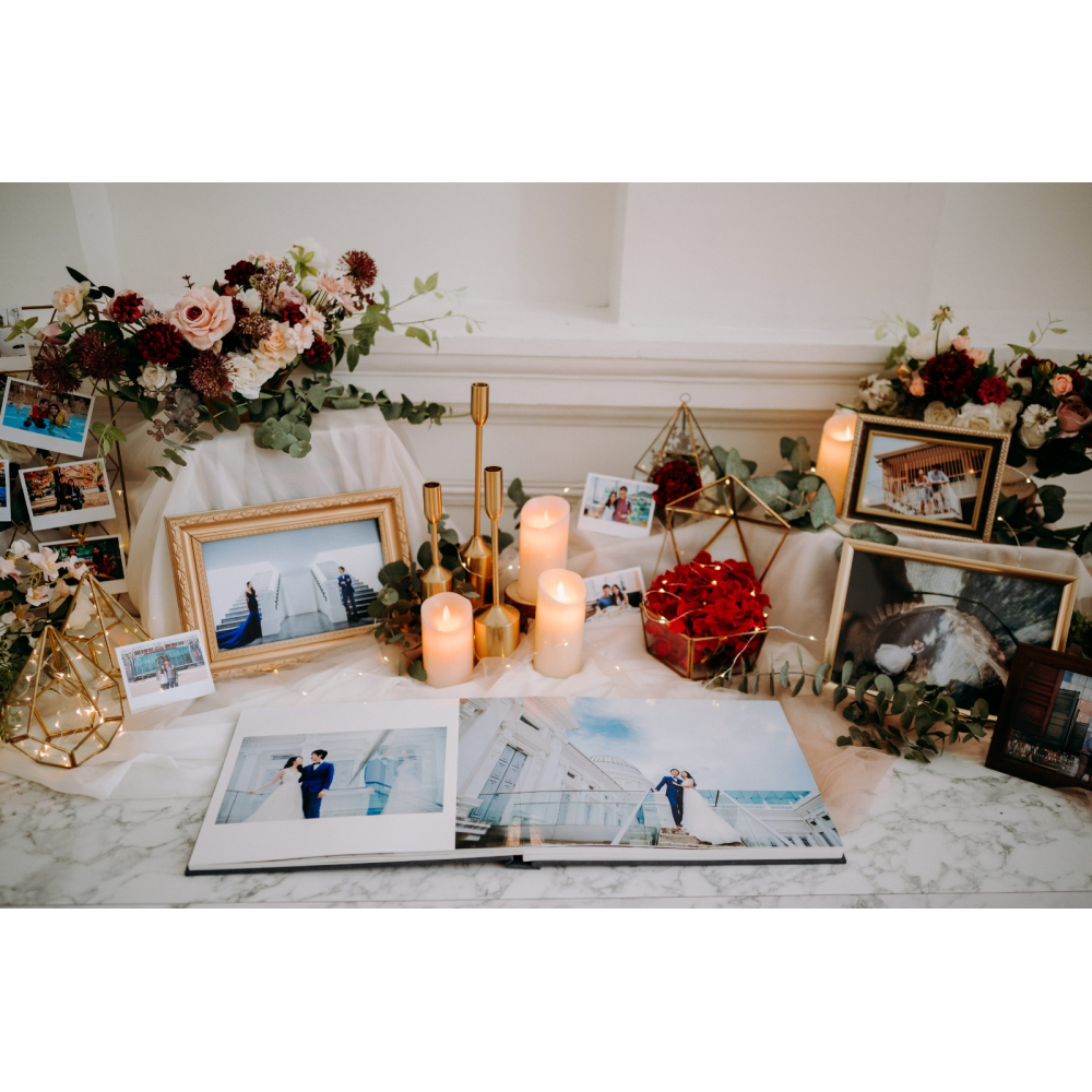 Photo Table Styling