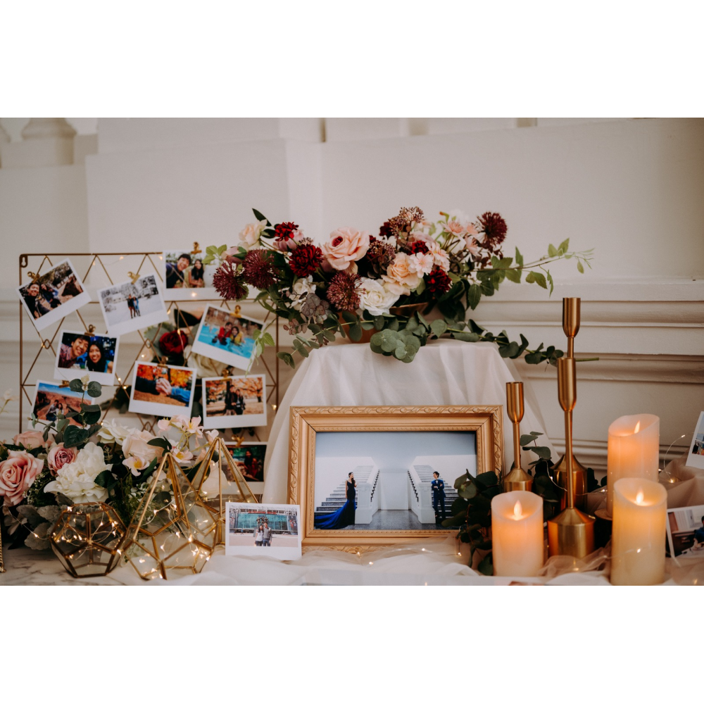 Photo Table Styling