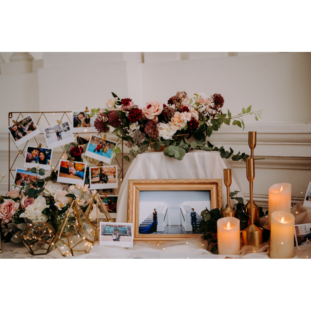 Reception Table Styling