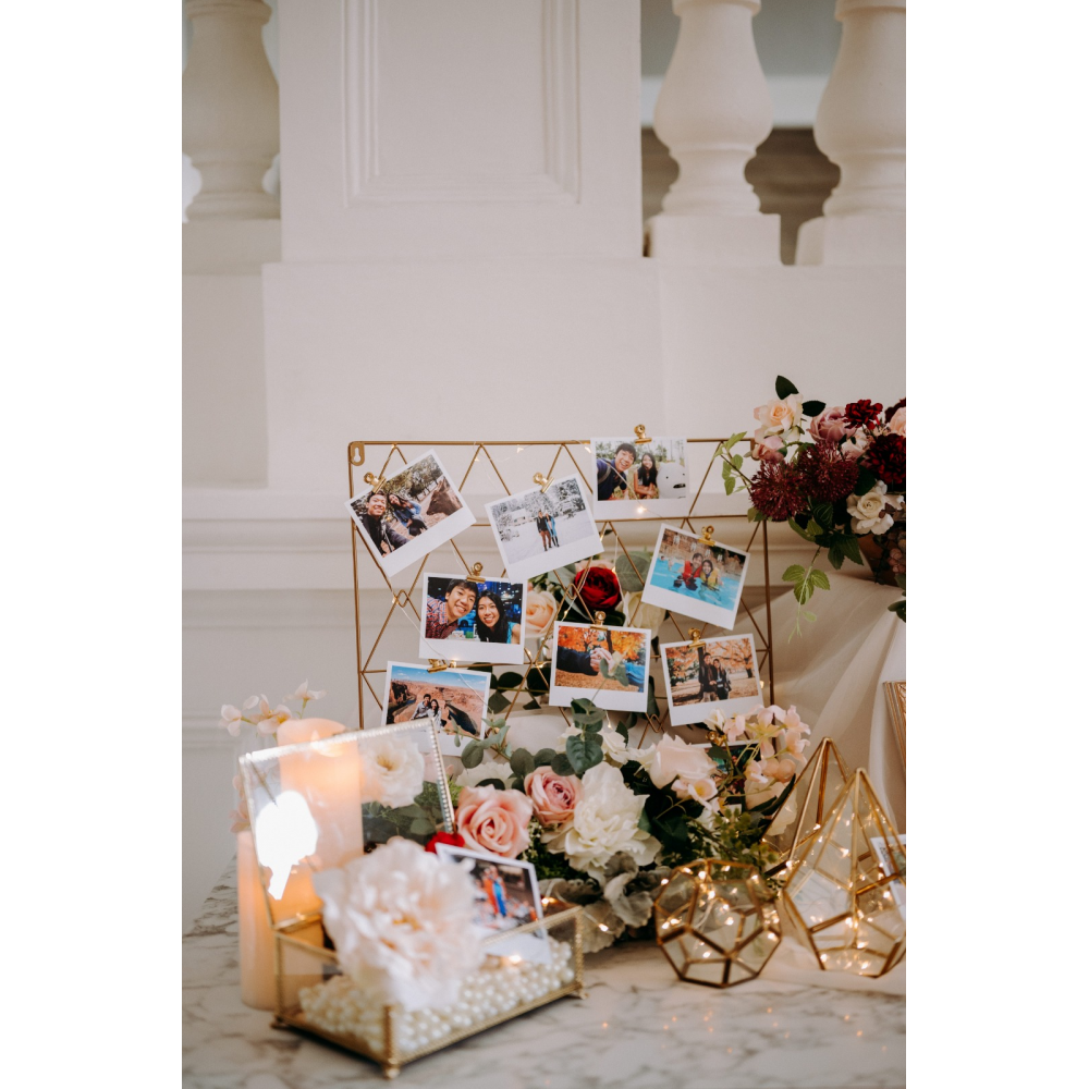 Photo Table Styling