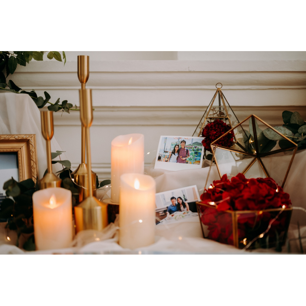 Reception Table Styling